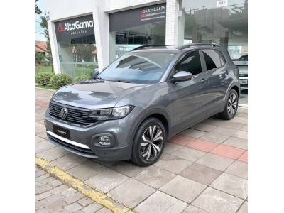 VOLKSWAGEN - T-CROSS - 2023/2024 - Cinza - R$ 123.000,00