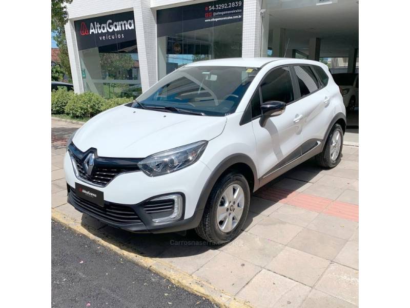 RENAULT - CAPTUR - 2018/2019 - Branca - R$ 77.000,00