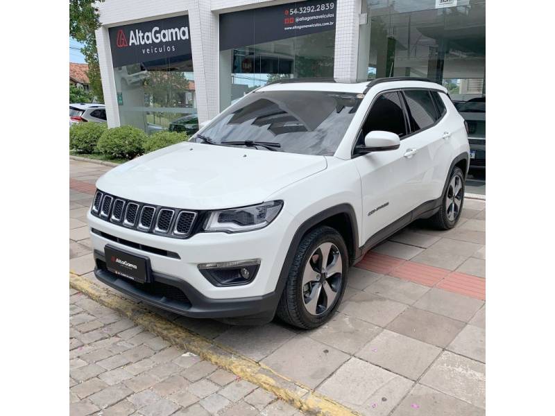 JEEP - COMPASS - 2017/2018 - Branca - R$ 105.000,00