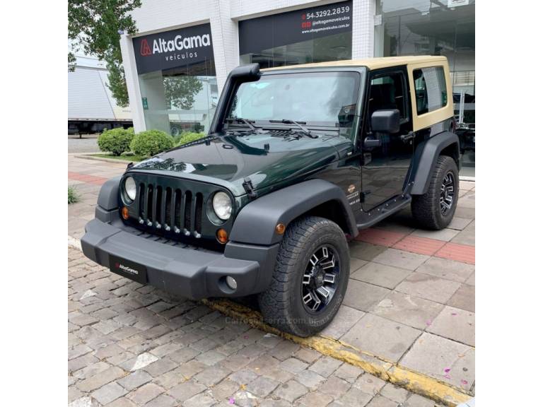 JEEP - WRANGLER - 2009/2010 - Verde - R$ 155.000,00